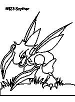 coloriage pokemon incescateur scyther